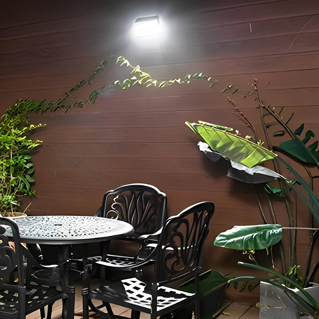 Solar Motion Sensor Wall Light Outdoor Waterproof LED Lamp