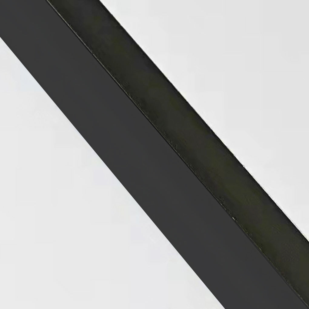 Modern Black Aluminum LED Outdoor Wall Light with Interlaced Design