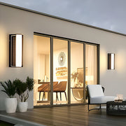Linear Solar LED Outdoor Wall Light Waterproof Acrylic Sconce