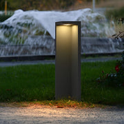 Modern Gray Rectangular LED Path Light 4.5W IP54 Waterproof