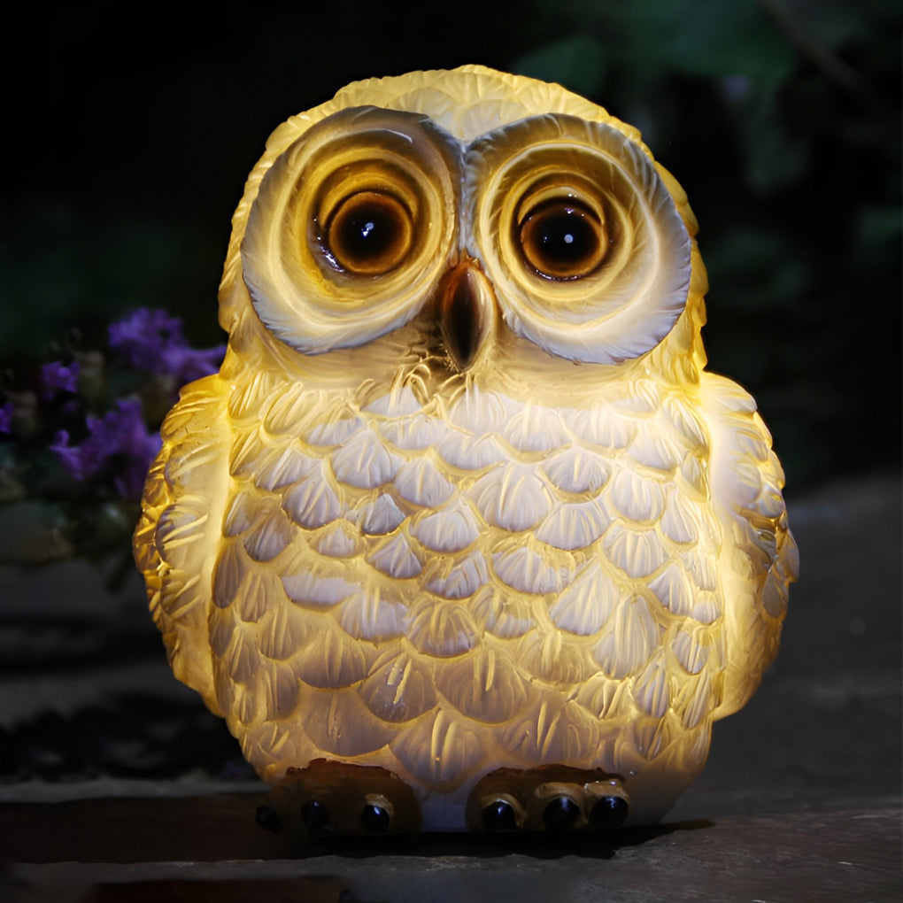 Solar Animal Garden Lights | Modern Resin Outdoor LED Decor
