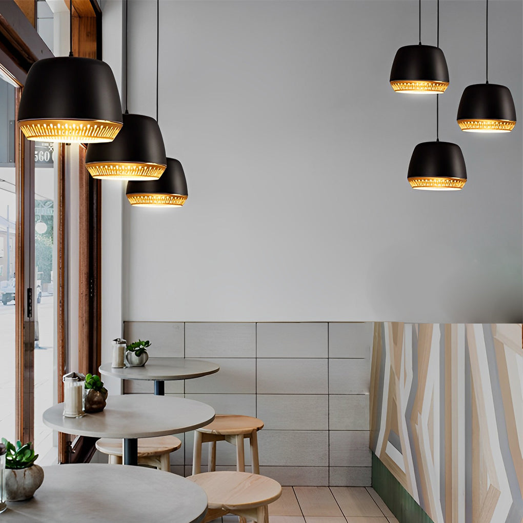 Modern Metal Round Ball Pendant Light for Kitchen Island