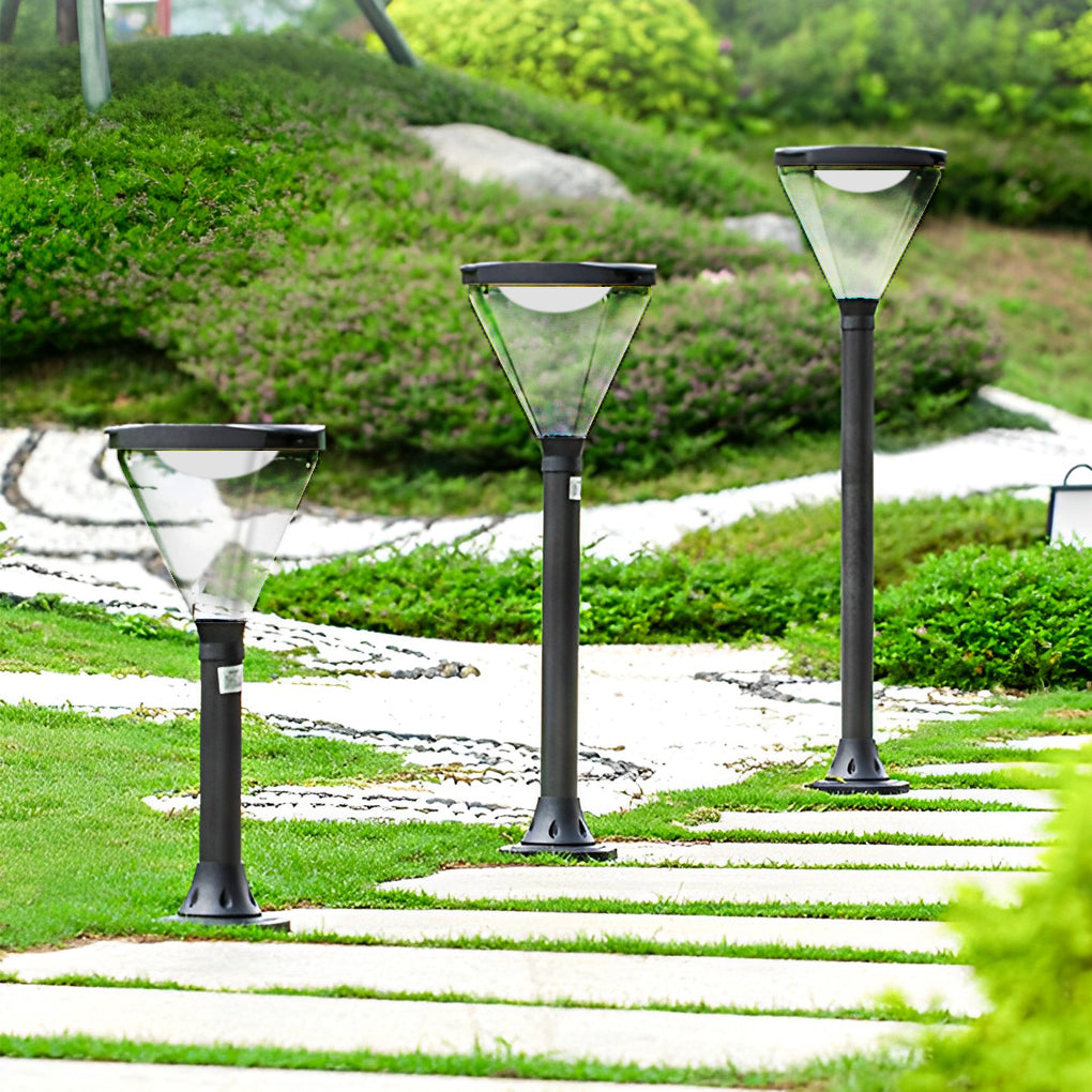 Adjustable Solar LED Lawn Lamp with Intelligent Light Control