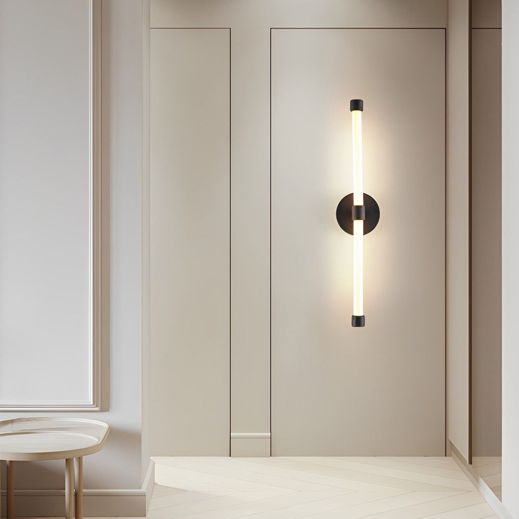 Modern LED Strip Wall Sconce with Three-Step Dimming