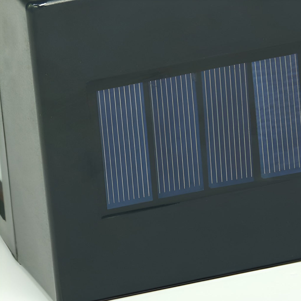 Solar LED Outdoor Wall Light with Auto Light Control - Waterproof
