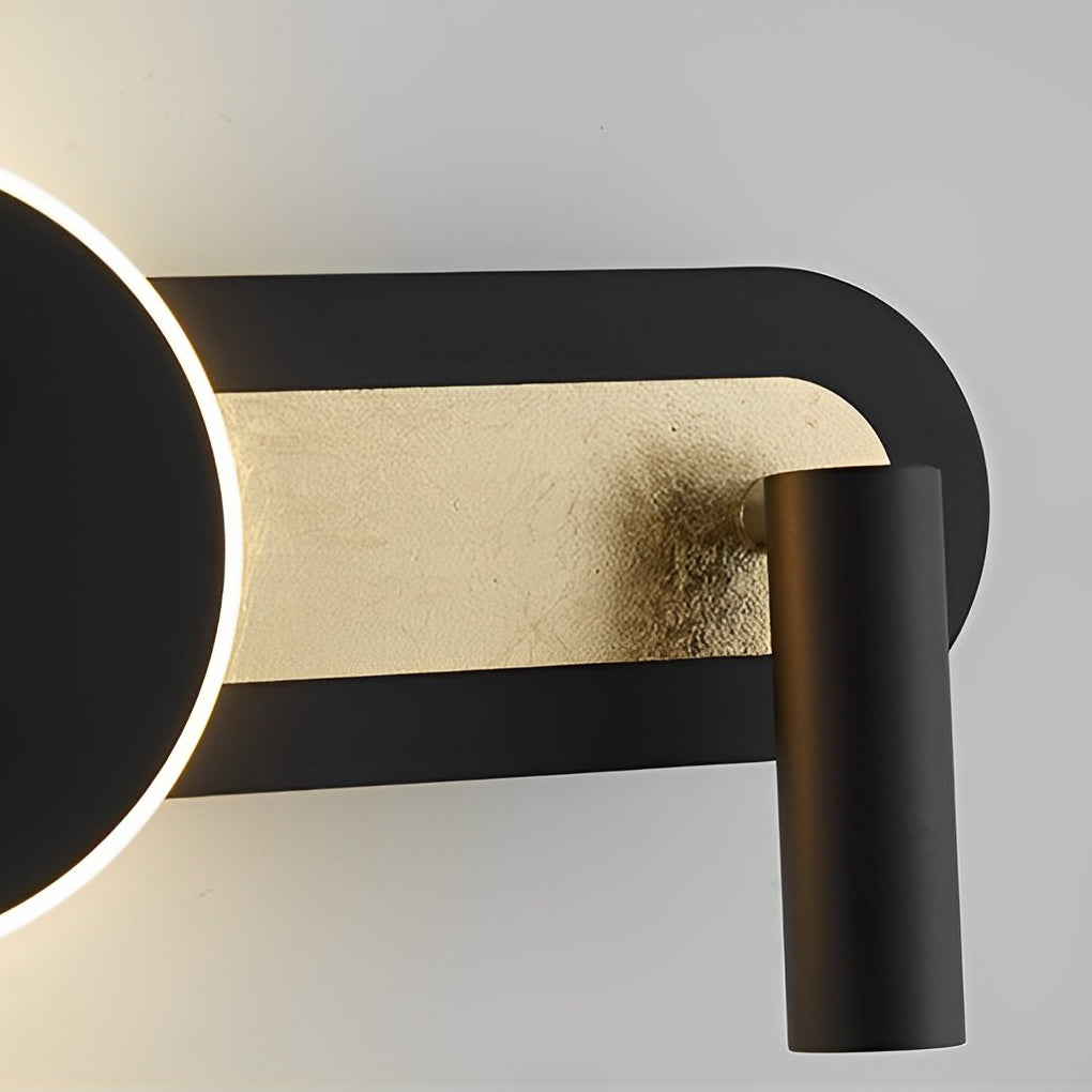 Adjustable Spotlight LED Wall Light with Dual Switch - Modern