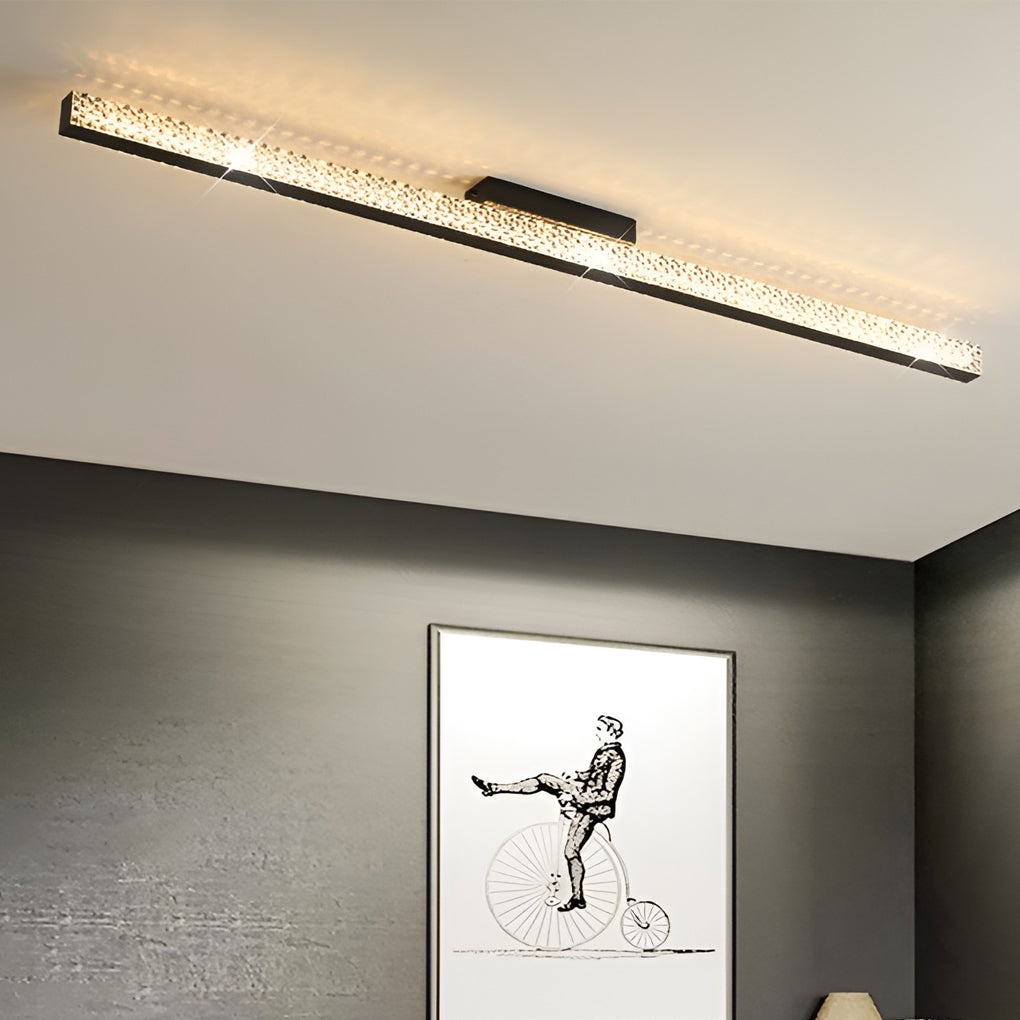 41-Inch Linear Acrylic Sword LED Wall Sconce - Modern Lighting