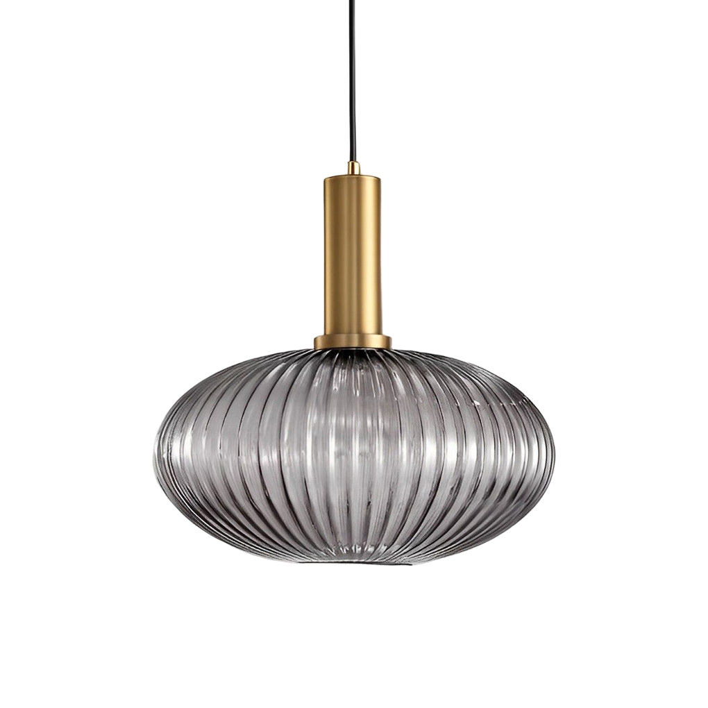Modern Glass Lantern Pendant Light - Nordic LED Chandelier