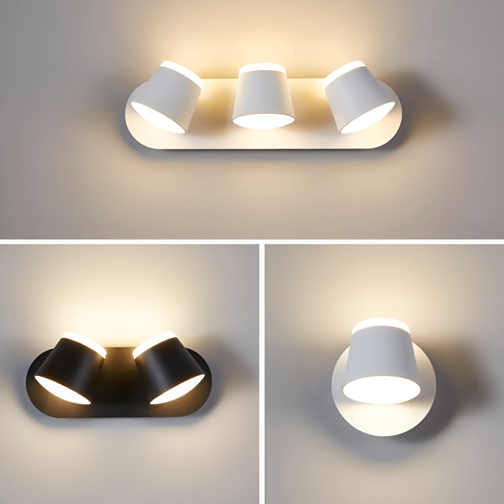 Adjustable LED Up Down Wall Sconce Modern Aluminum Lighting
