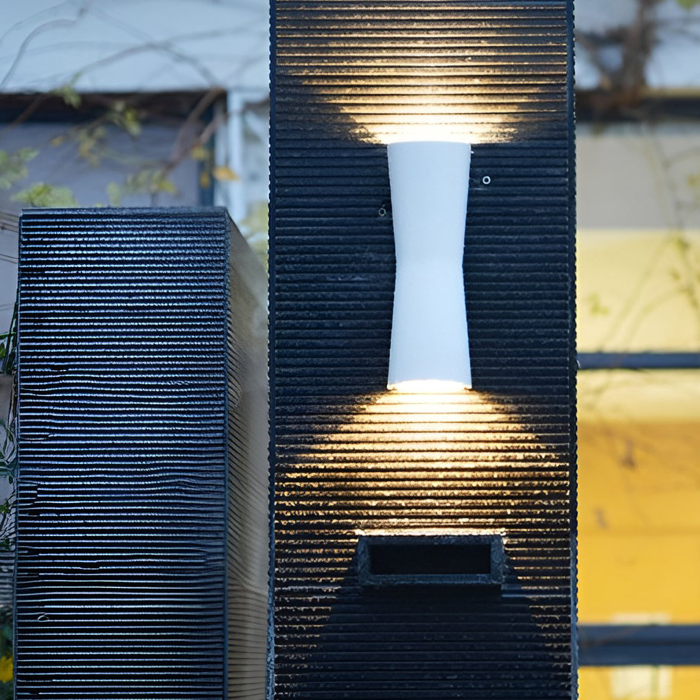 Modern LED Up Down Wall Light Waterproof Aluminum Outdoor Sconce