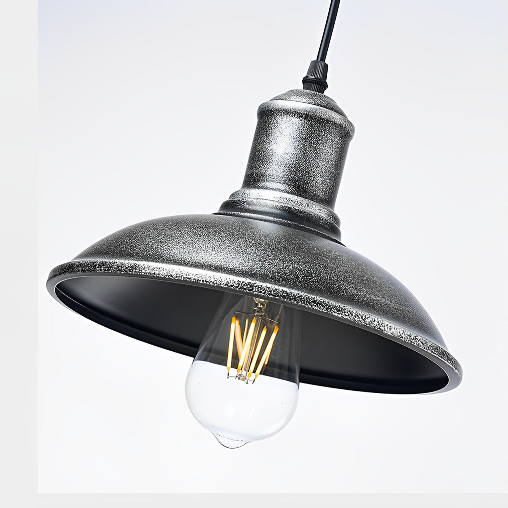 Retro Industrial Waterproof Iron Outdoor Pendant Light