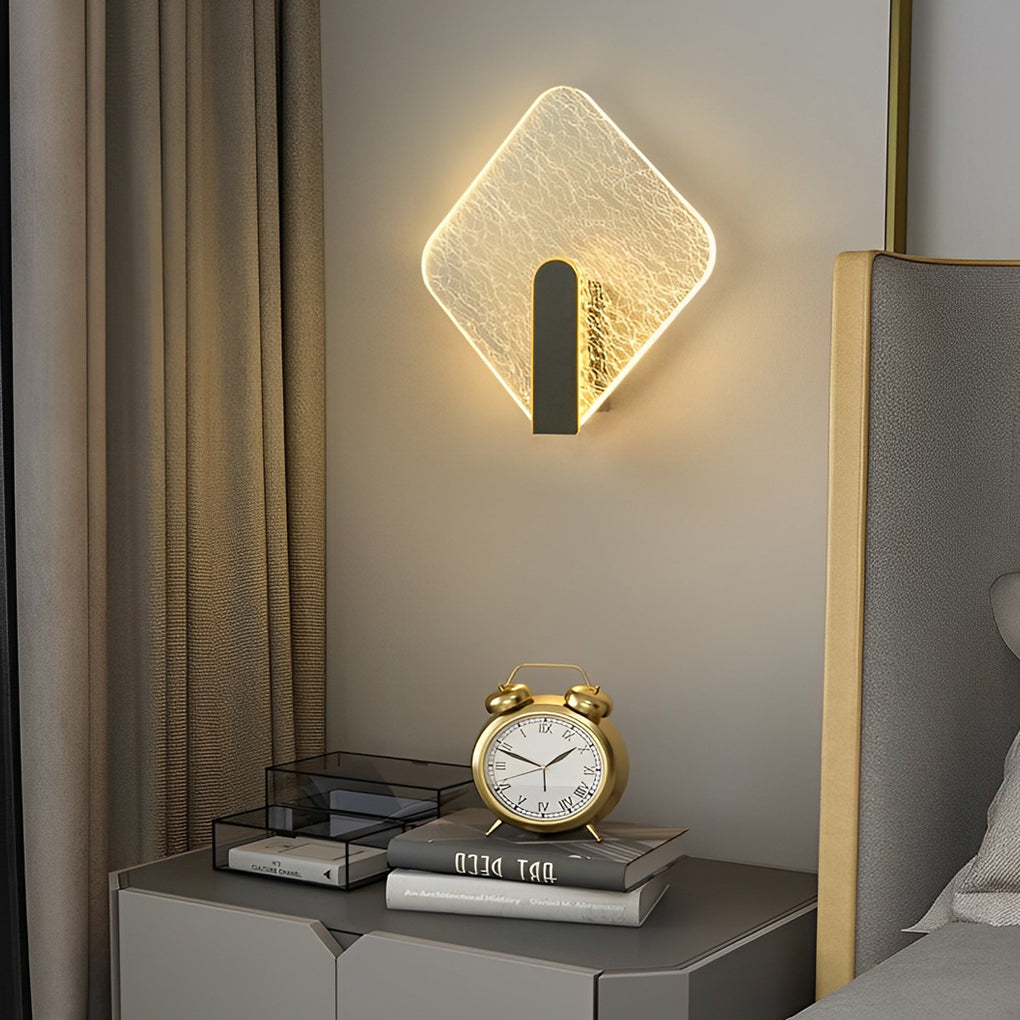 Modern LED Wall Lamp with Acrylic Shade - Minimalist Design