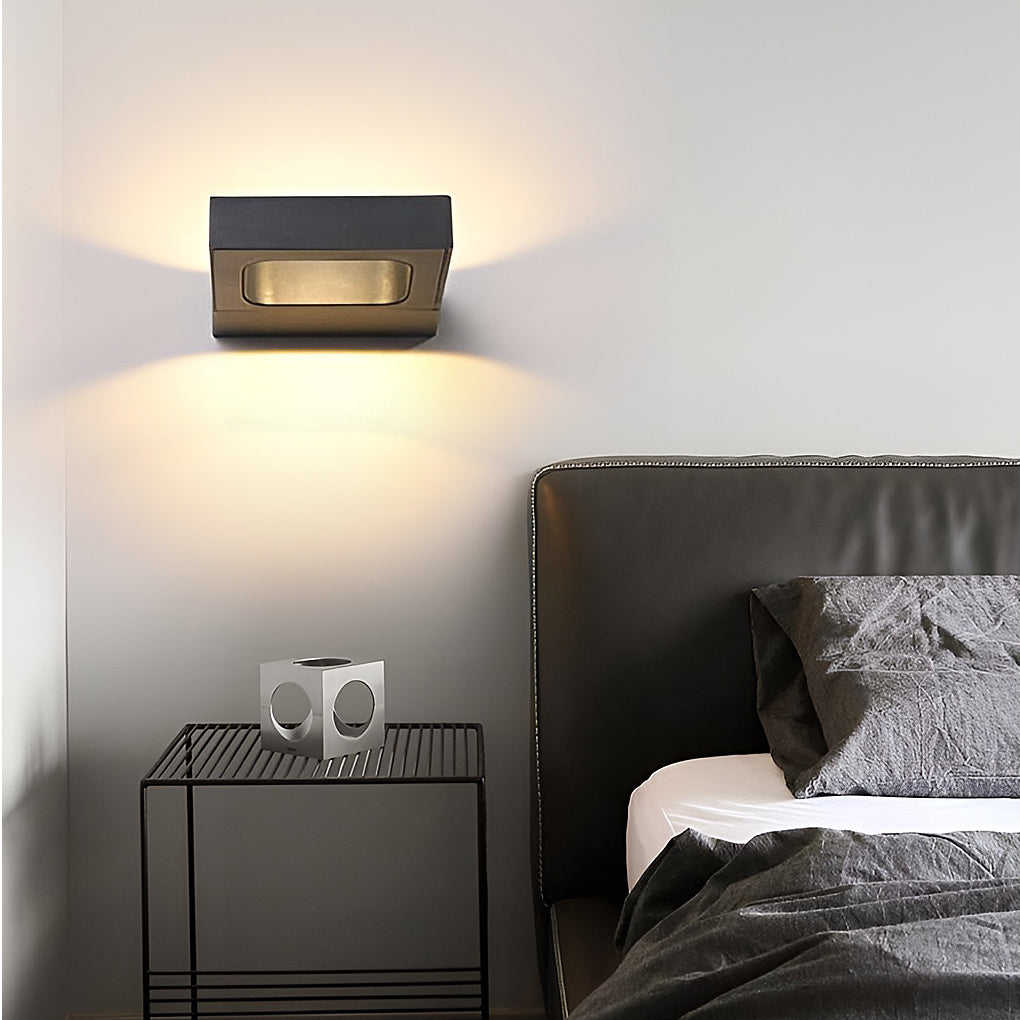 360° Rotatable LED Wall Sconce - Modern Industrial Iron Fixture