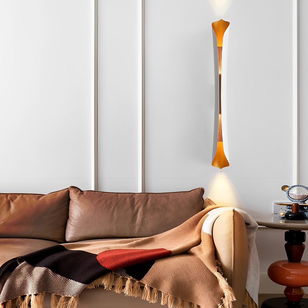 Modern Iron LED Wall Sconce with Up Down Lighting - COB 10W