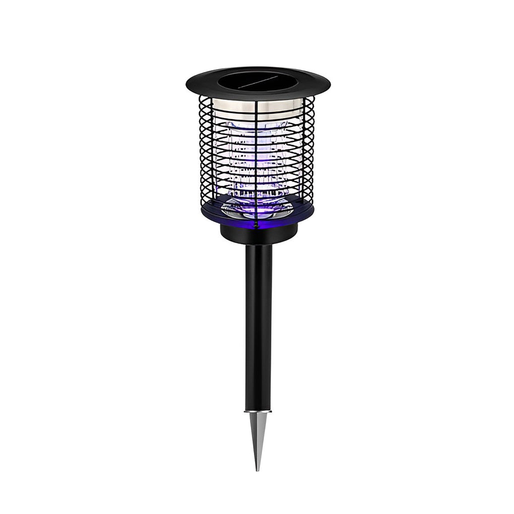 Solar Mosquito Killer Lamp Outdoor Garden Light LED Stainless Steel