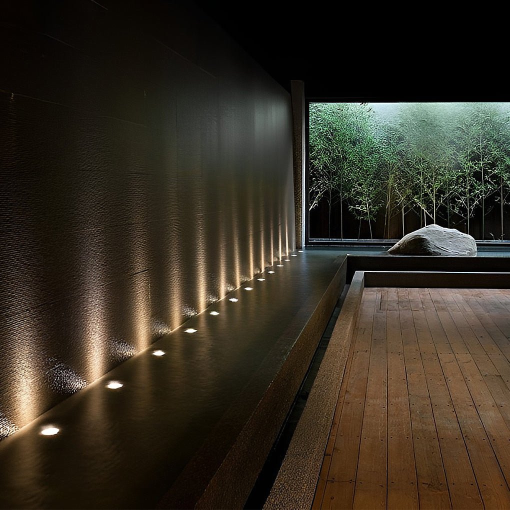 Stainless Steel LED In-Ground Deck Lights - 1.5W Step Well Lights