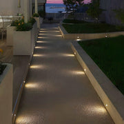 Stainless Steel LED In-Ground Deck Lights - 1.5W Step Well Lights