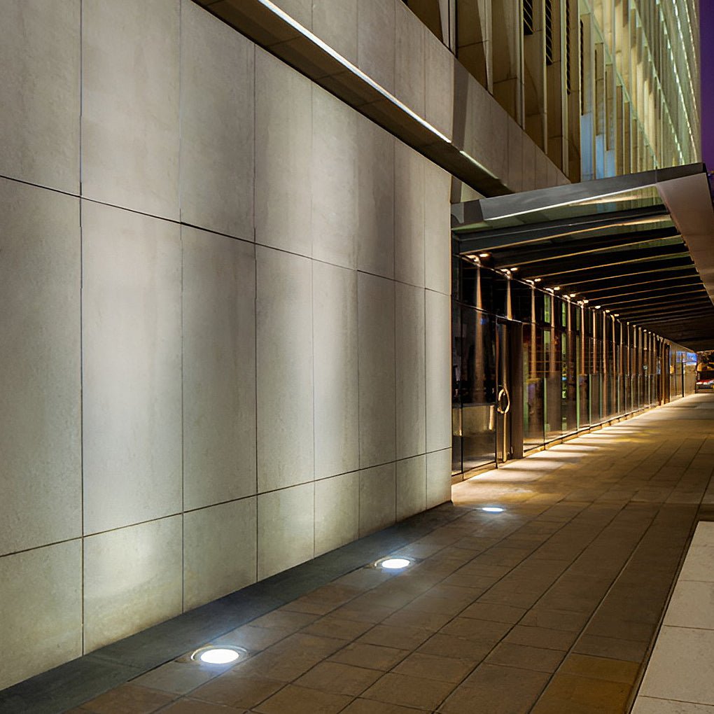 Stainless Steel LED In-Ground Deck Lights - 1.5W Step Well Lights