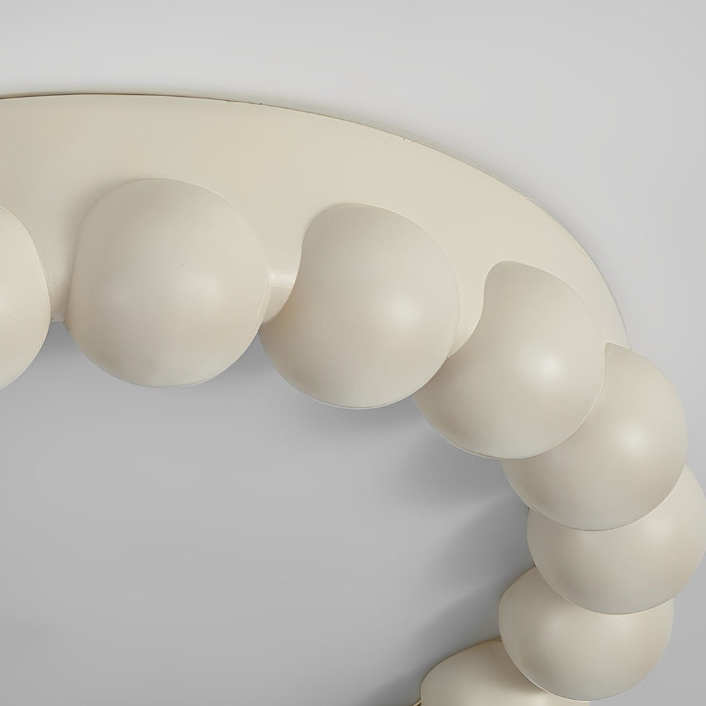 Modern Round Flush Mount Ceiling Light with 3-Step Dimming LED
