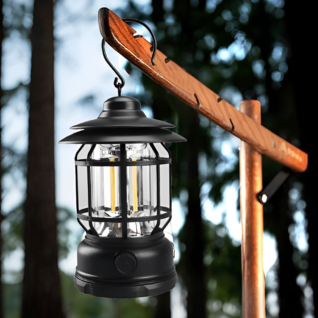 Rechargeable LED Outdoor Lantern with Adjustable Brightness