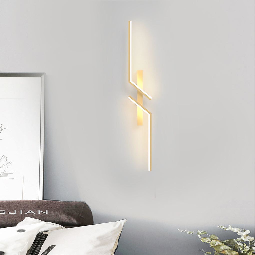 L-Shape LED Wall Lamp - Modern Minimalist Aluminum Sconce