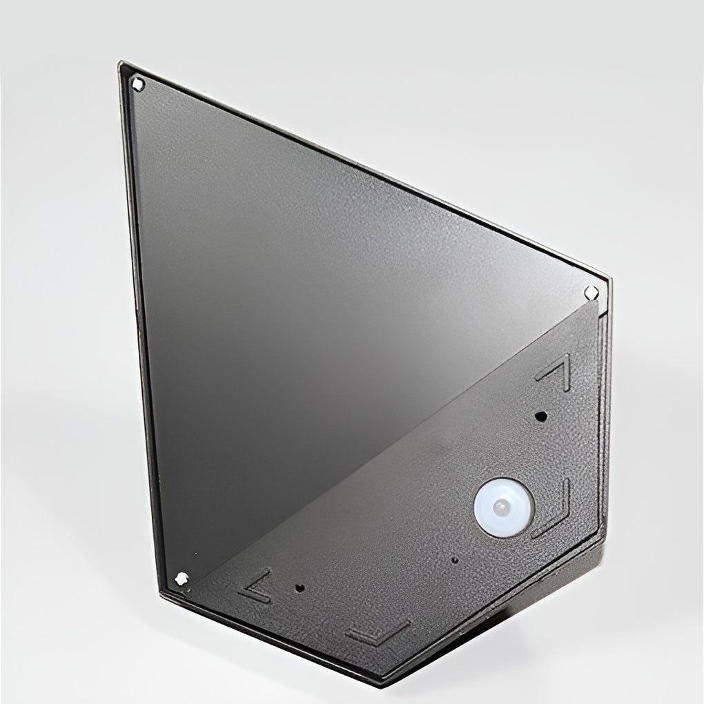 Geometric LED Outdoor Wall Light - Waterproof Aluminum Black