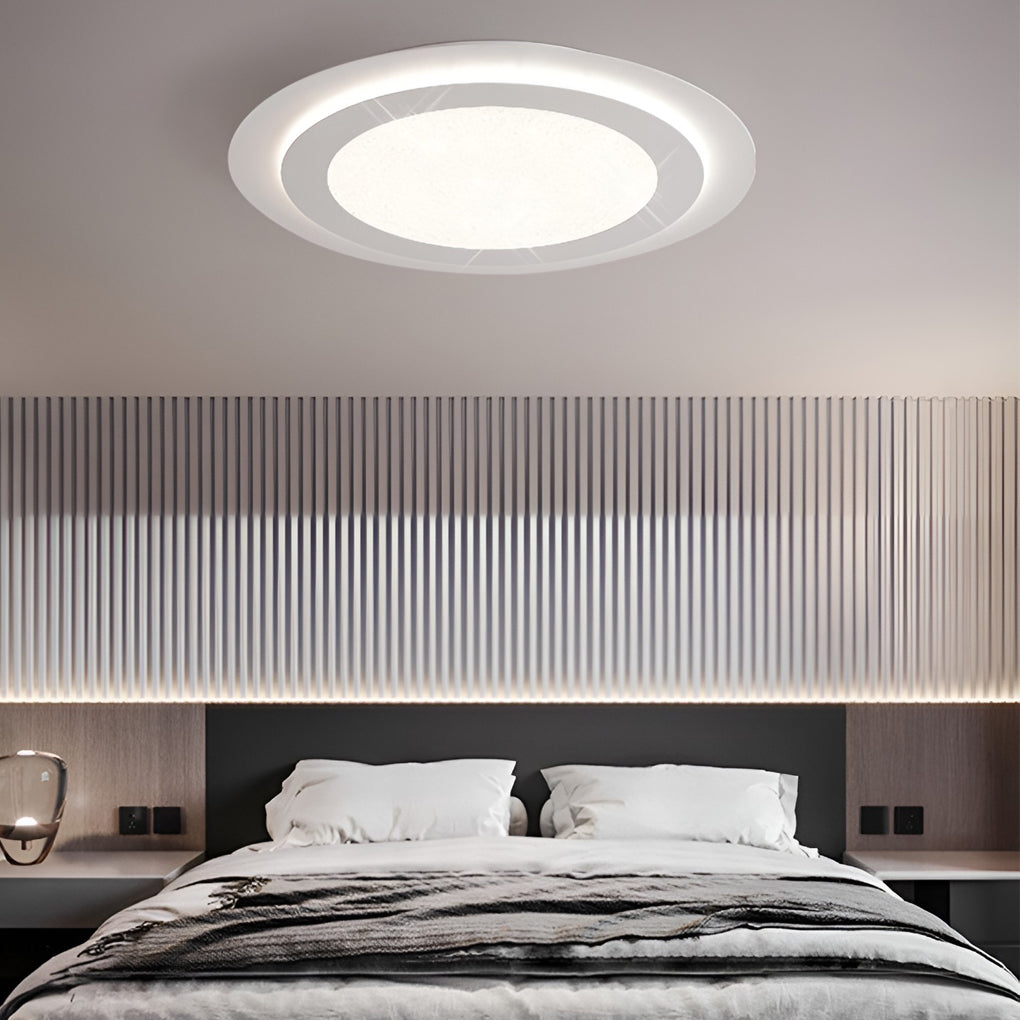 Modern LED Dimmable Ceiling Light with Remote Control