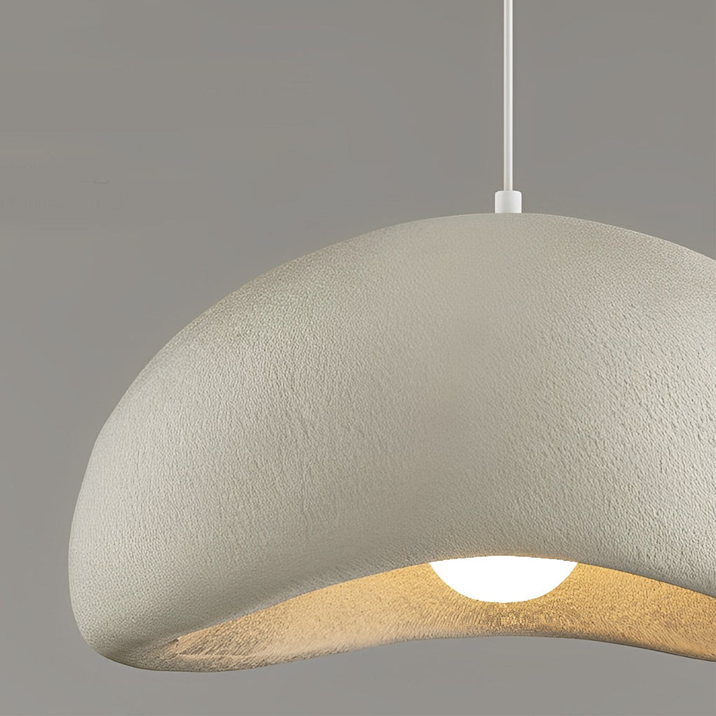 Modern Cloud Donut Pendant Light Resin Chandelier LED Warm White