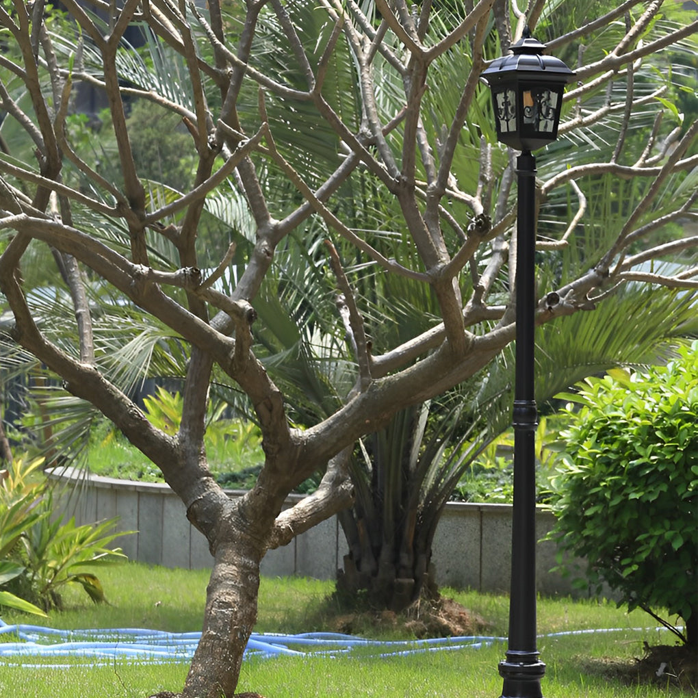 Modern LED Waterproof Garden Lamp Post - Die-Cast Aluminum