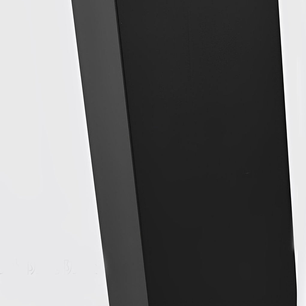 Modern Square Aluminum Bollard Light Outdoor Landscape Lighting