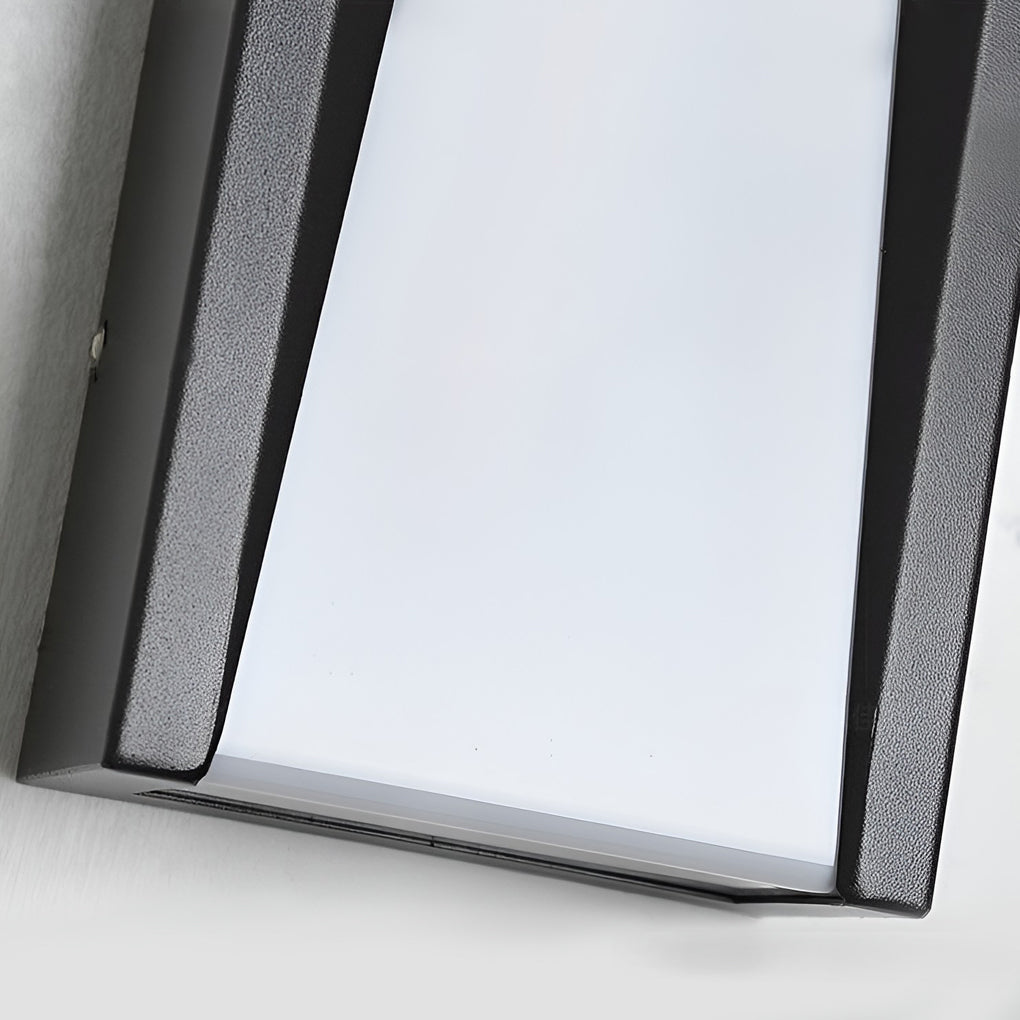 Modern Waterproof LED Outdoor Wall Light - Stainless Steel