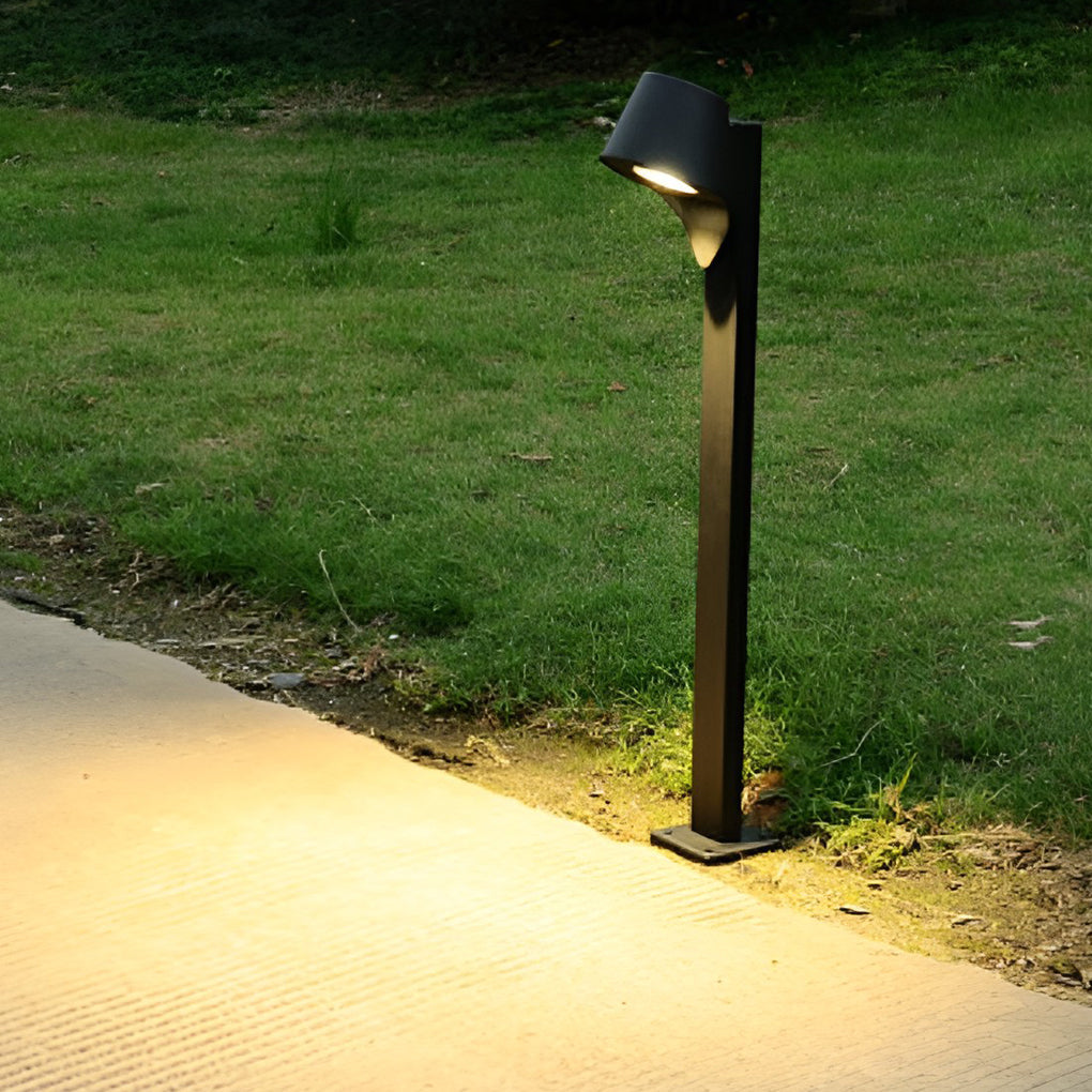 Modern Black Aluminum LED Pathway Light 10W Outdoor Waterproof
