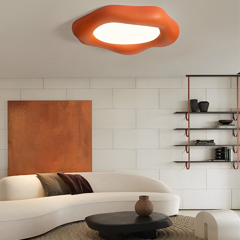 Cloud Modern Flush Mount LED Ceiling Light with 3-Step Dimming