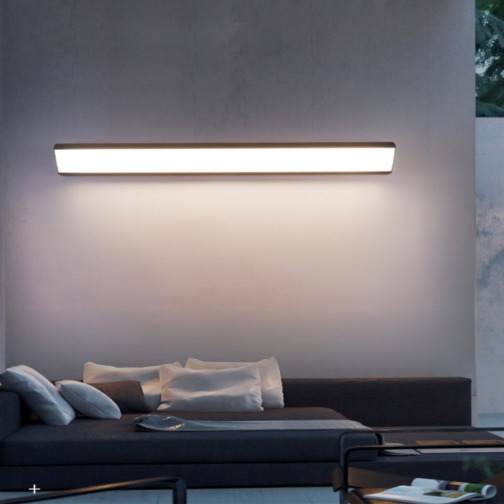 Modern Waterproof LED Outdoor Wall Light - Aluminum Fixture