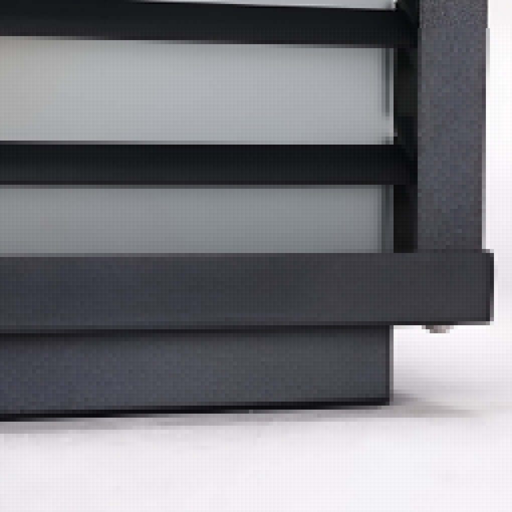 Solar LED Fence Cap Post Light - Modern Outdoor Post Lighting