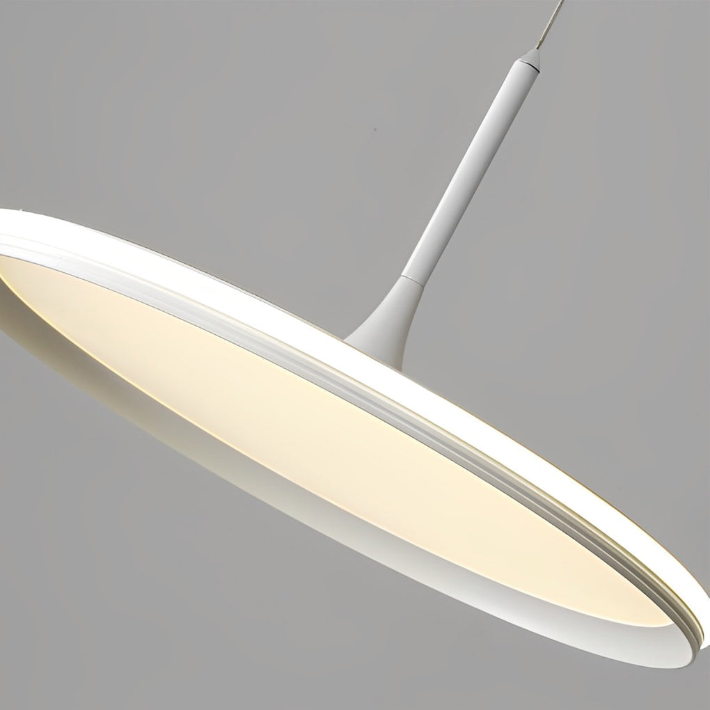 Ultra Thin LED Pendant Light - Modern Minimalist Round Ceiling Lamp