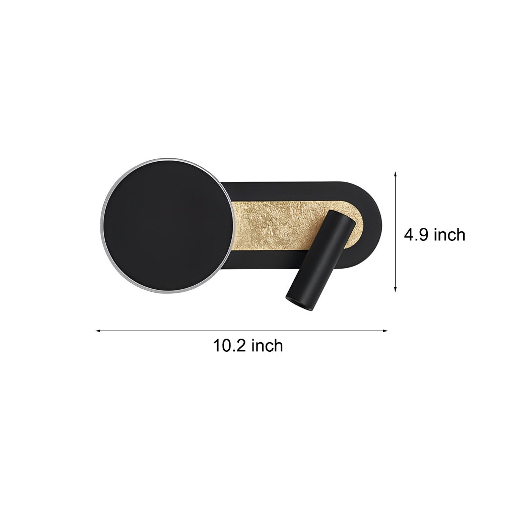 Adjustable Spotlight LED Wall Light with Dual Switch - Modern