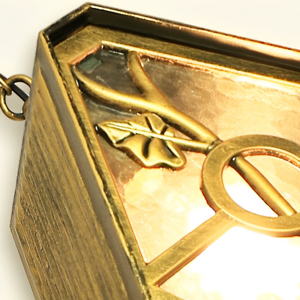 Modern Glass Outdoor Pendant Light - Weatherproof Aluminum Bronze