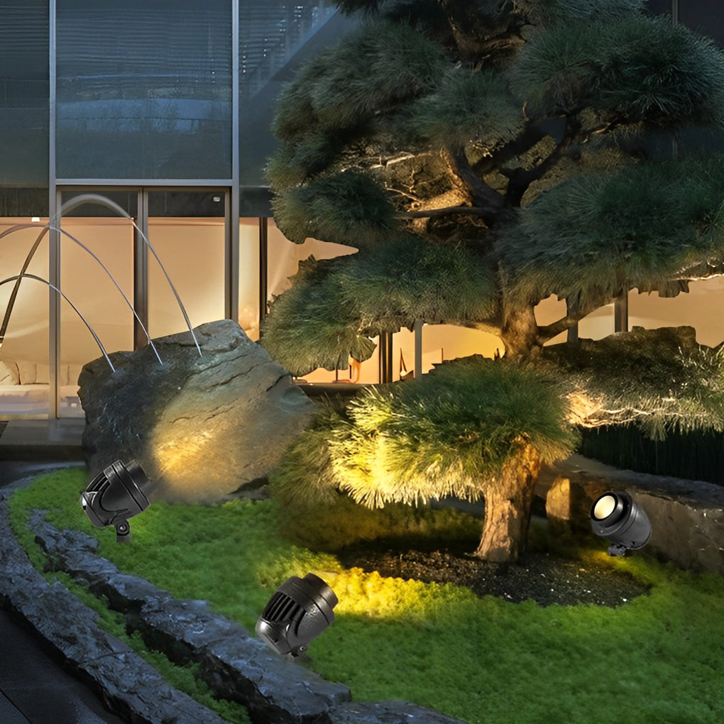 Adjustable LED Outdoor Spotlight - Waterproof Tree & Landscape