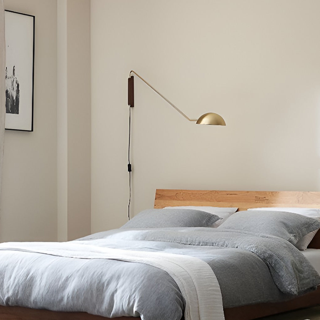 Adjustable Swing Arm Wall Sconce Modern Nordic E27 Iron Fixture