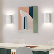 Modern Nordic Up Down Wall Sconce | Resin Dual Light Fixture