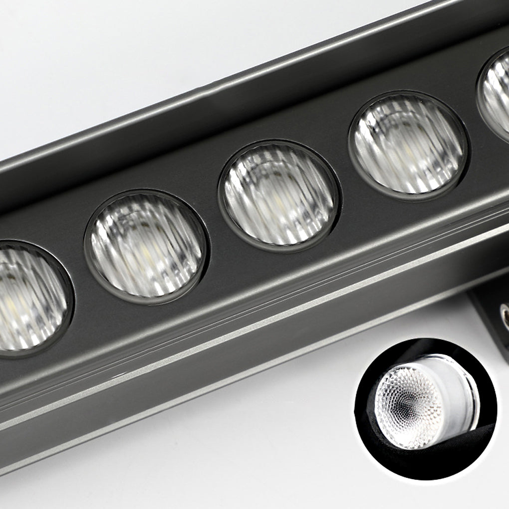 Linear LED Outdoor Wall Washer Light with Rotatable Bracket