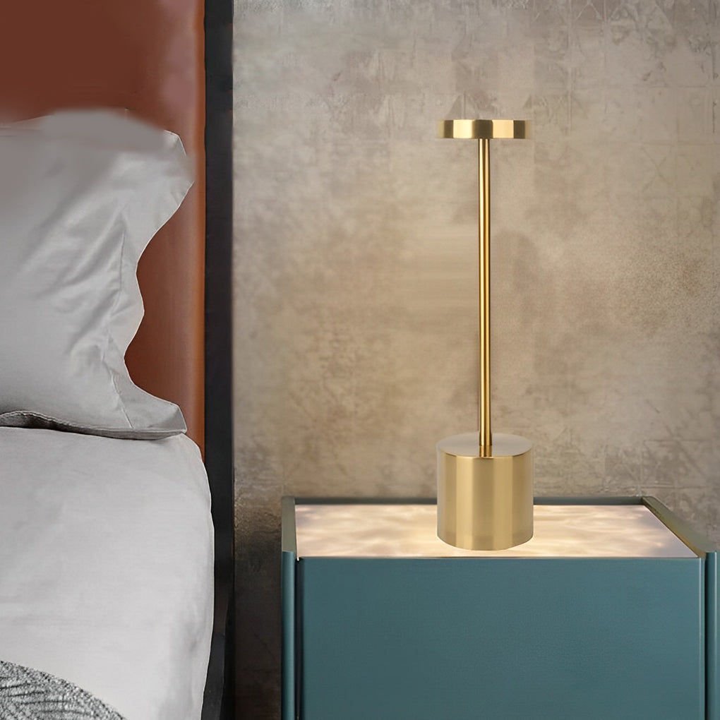 Rechargeable Cordless Modern Table Lamp with Touch Dimmer