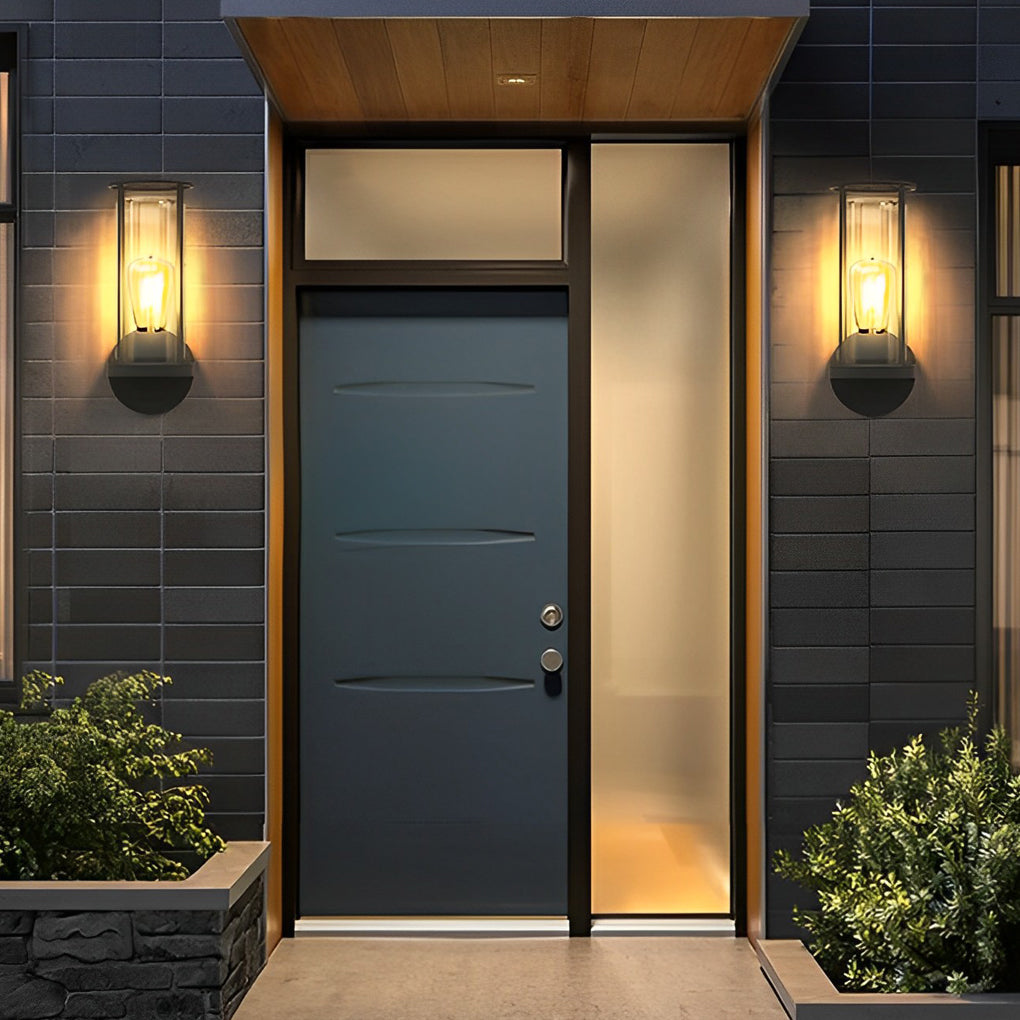 Modern Round Stainless Steel Outdoor Light – Wall & Post Mount