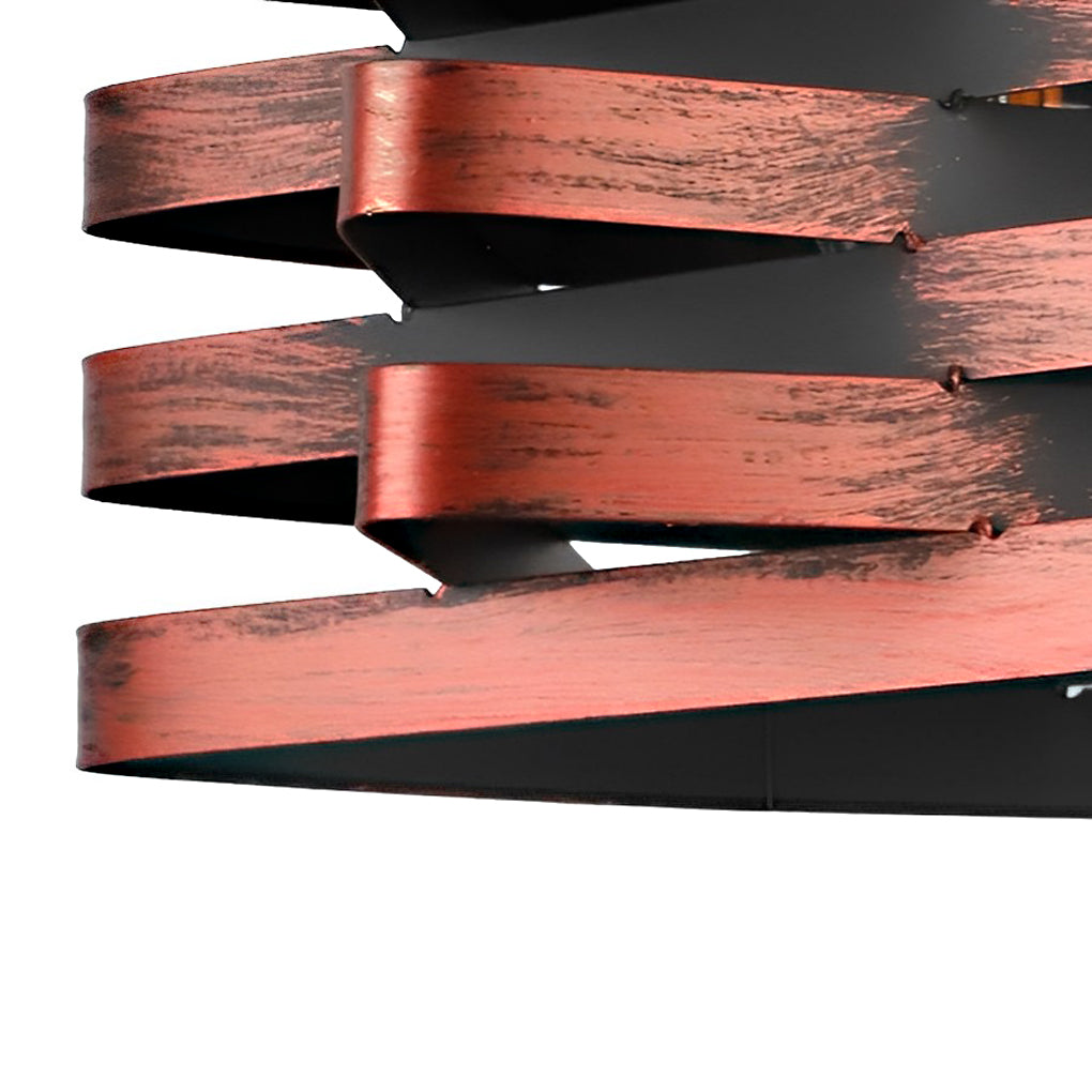 Interwoven Iron Pendant Light Modern Industrial Ceiling Fixture