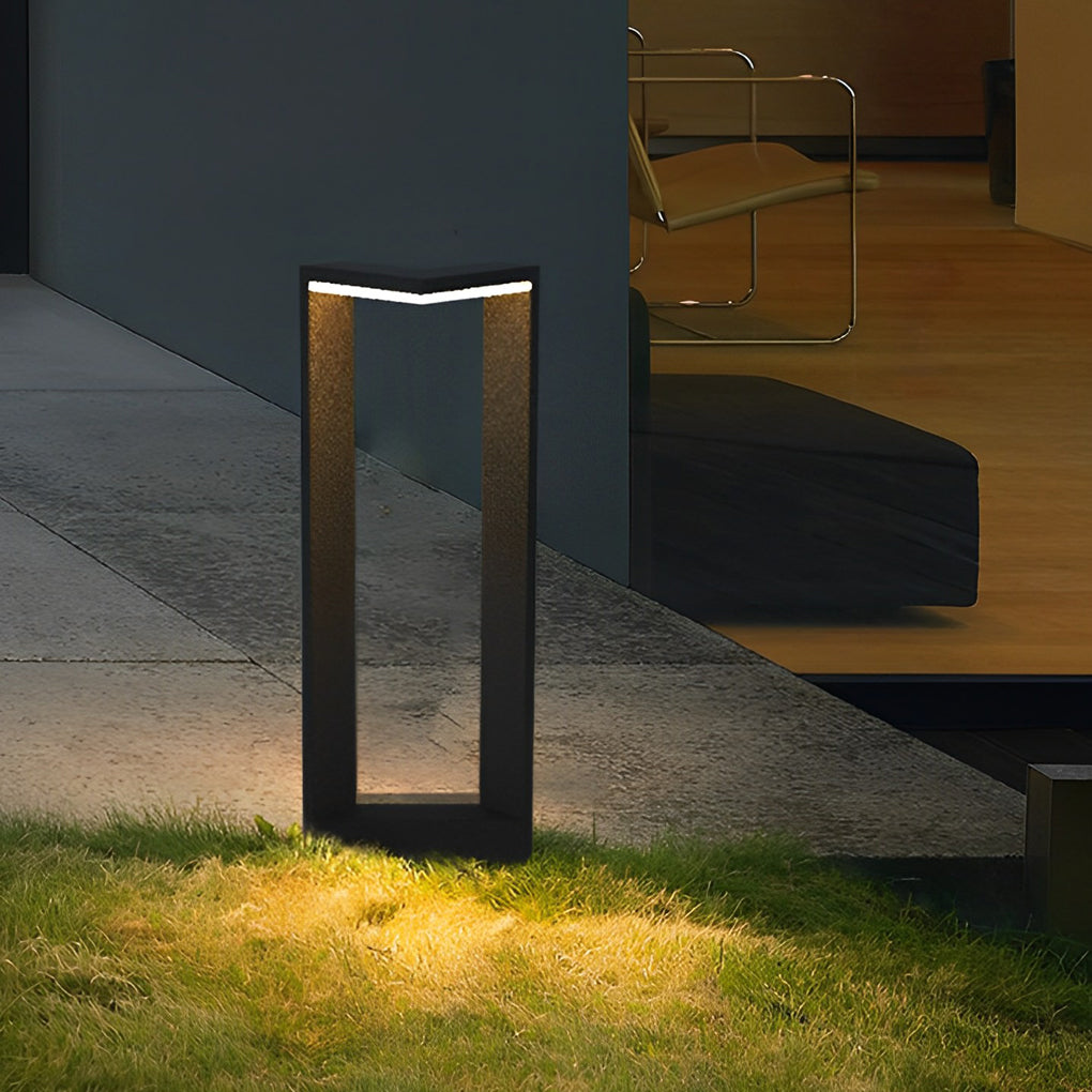 Linear LED Pathway Light Modern Minimalist Outdoor Landscape Lamp