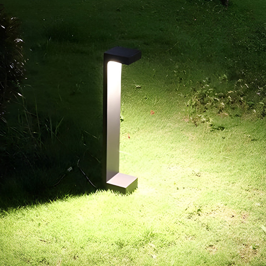 Rectangular Aluminum Pathway Light Waterproof Outdoor Garden