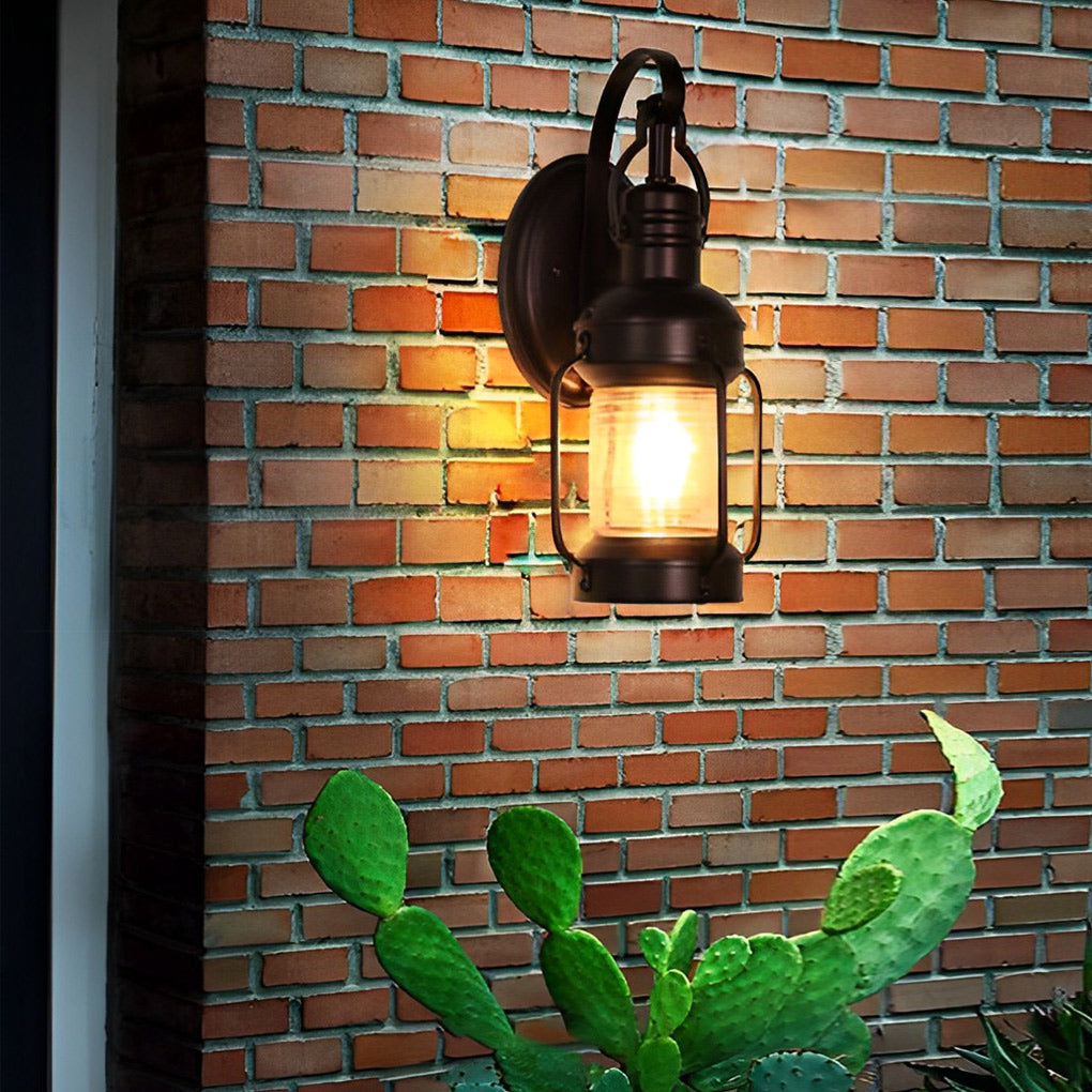 Vintage Aluminum LED Outdoor Lamp - Waterproof Wall & Lawn Light