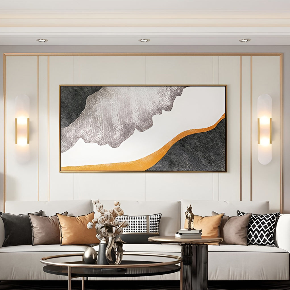Modern Electroplated Metal Up and Down Wall Sconce G4 LED Light