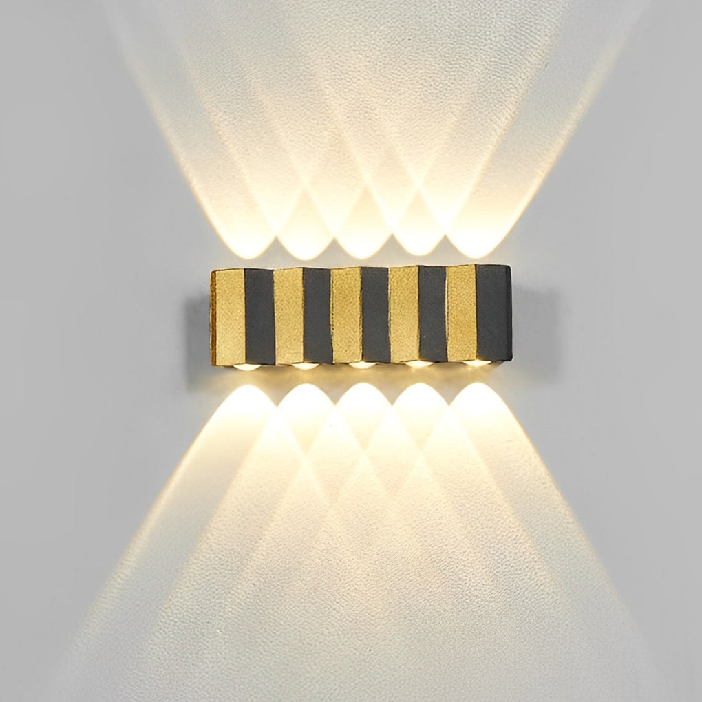 Modern LED Up Down Wall Light Aluminum Outdoor Waterproof IP65